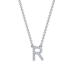 Diamond Initial Necklace