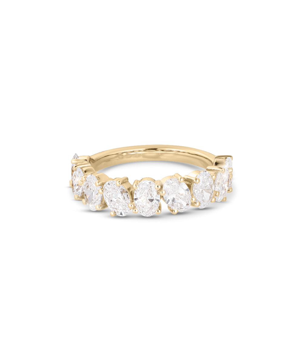 Odette Oval Diamond Band