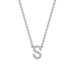 Diamond Initial Necklace