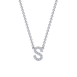 Diamond Initial Necklace