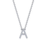 Diamond Initial Necklace