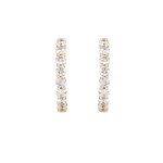 Diamond Hoop Earrings