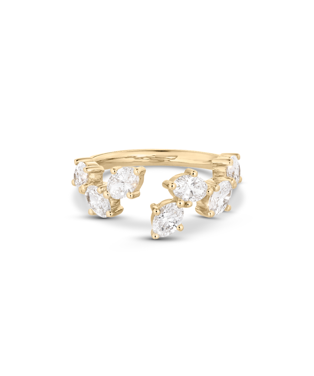 Camille Oval Diamond Wrap
