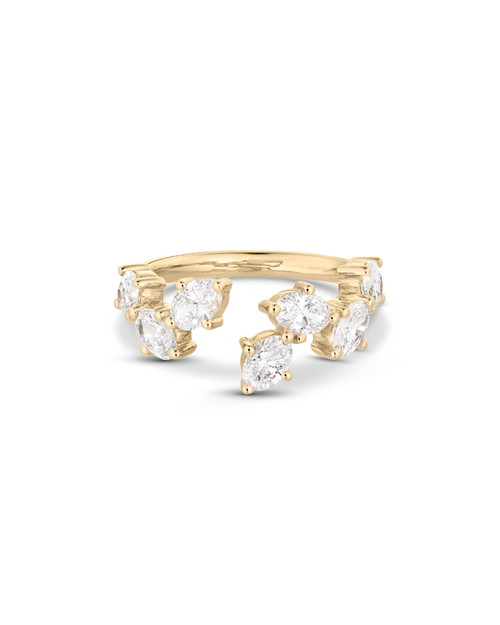 Camille Oval Diamond Wrap