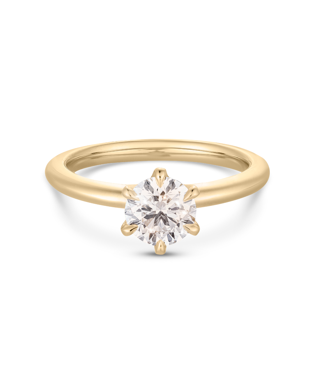 Jessica 1ct Brilliant Round Solitaire Diamond Ring