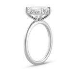 Tayla 2.19ct Emerald Diamond Hidden Halo Engagement Ring