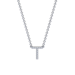 Diamond Initial Necklace