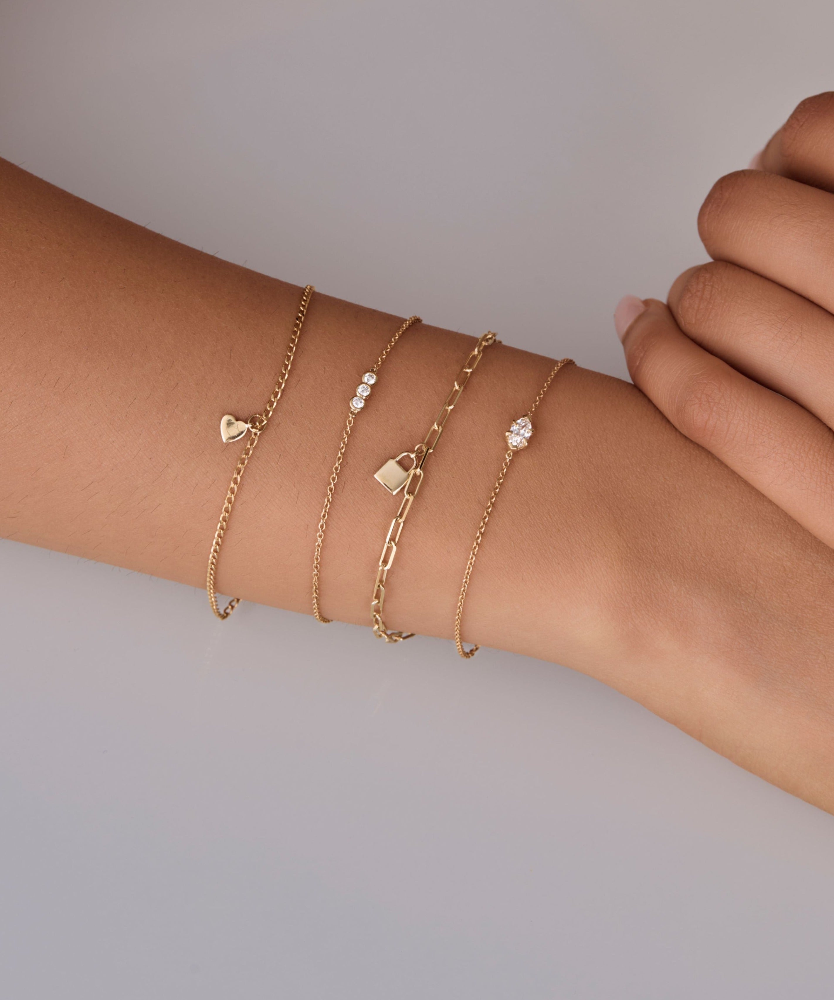 Linked for Life Paperclip Chain Bracelet