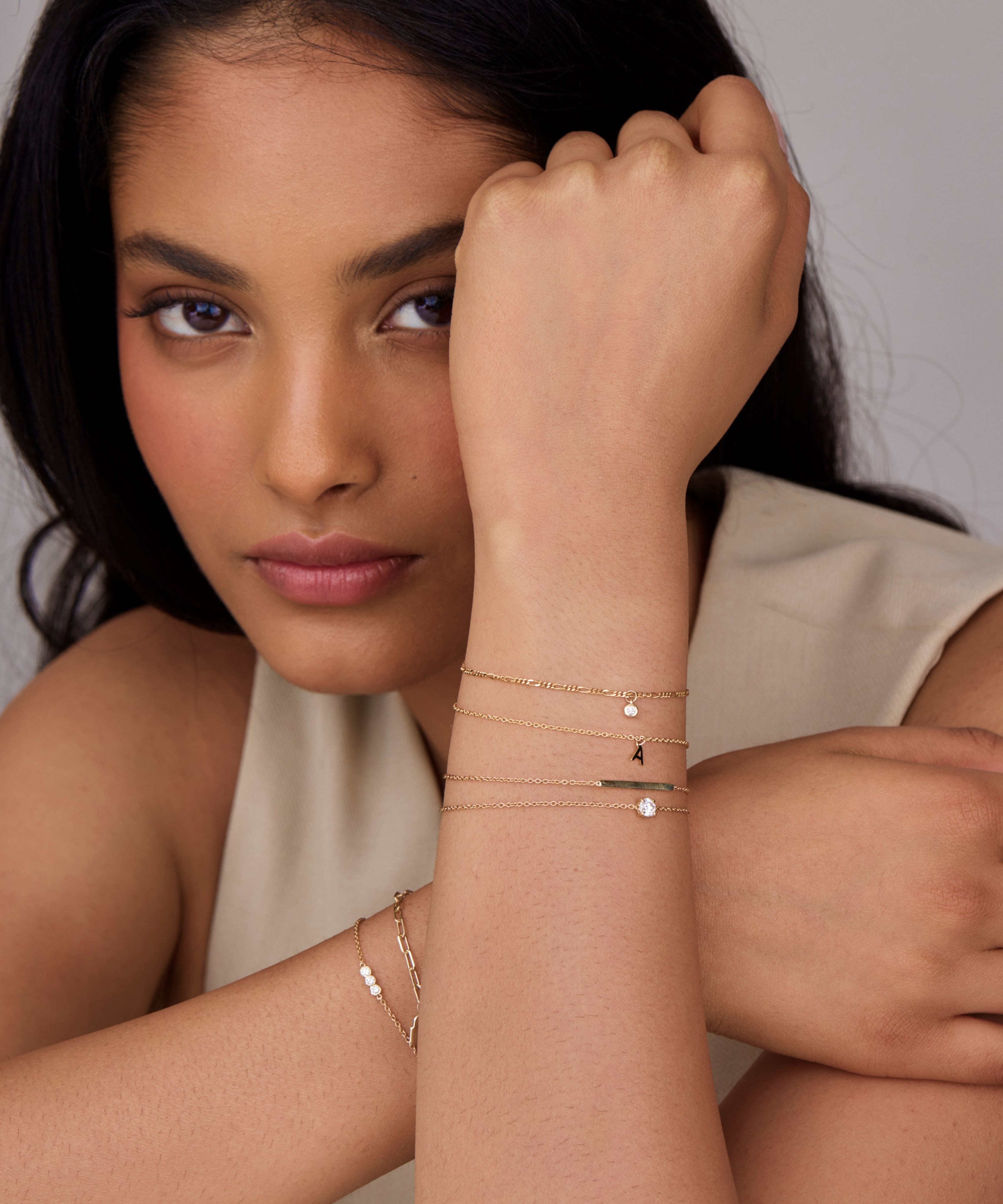 Linked for Life Figaro Chain Bracelet