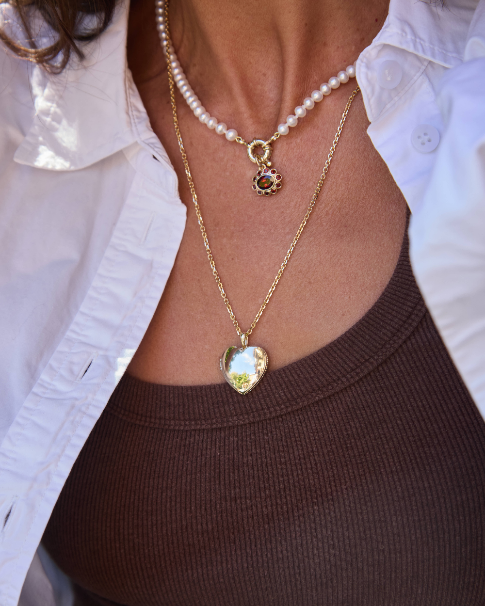 Heirloom Heart Locket classajewellers