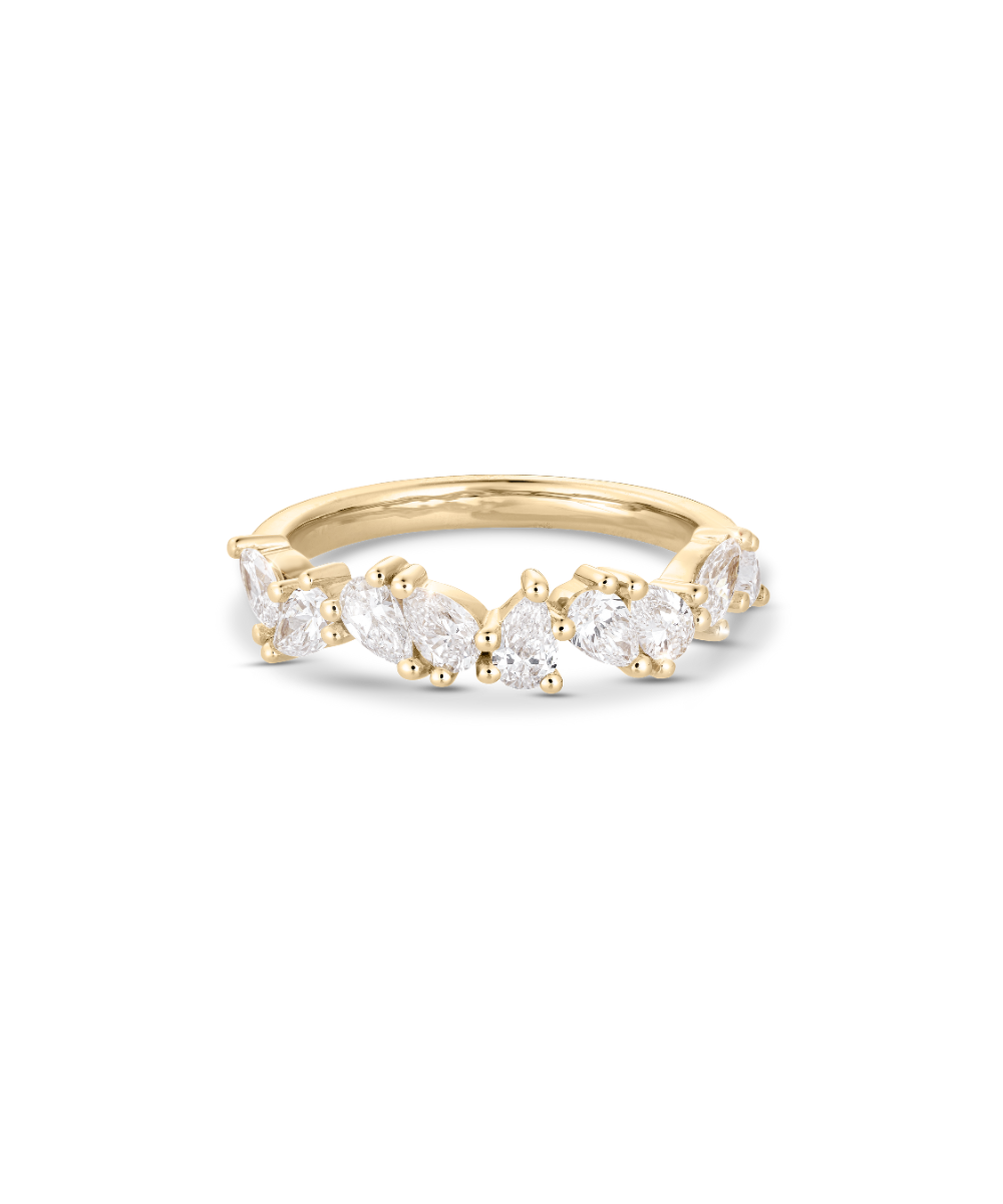Odette Pear Diamond Band