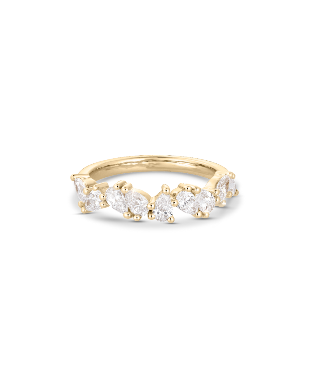 Odette Pear Diamond Band