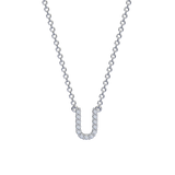 Diamond Initial Necklace