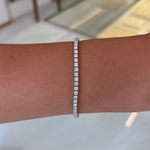 3.10ct Tennis Bracelet - 18ct White Gold