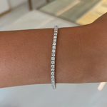 5.05ct Tennis Bracelet - 18ct White Gold