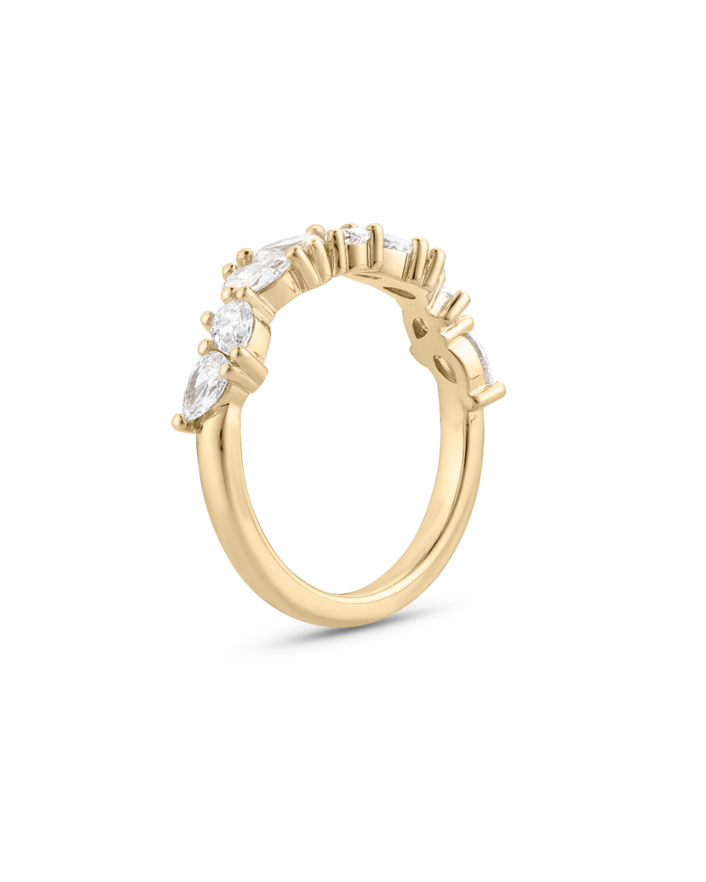 Odette Pear Diamond Band