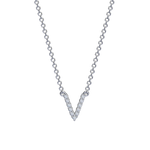 Diamond Initial Necklace