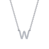 Diamond Initial Necklace