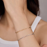 Linked for Life Paperclip Chain Bracelet