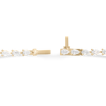 Pear Diamond Tennis Bracelet 5.81ct