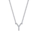 Diamond Initial Necklace