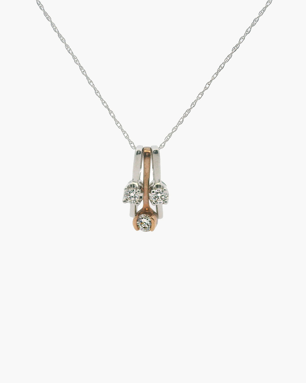 Tri-Diamond Pendant