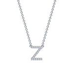 Diamond Initial Necklace