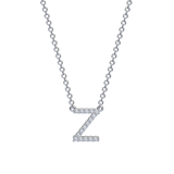 Diamond Initial Necklace