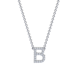 Diamond Initial Necklace