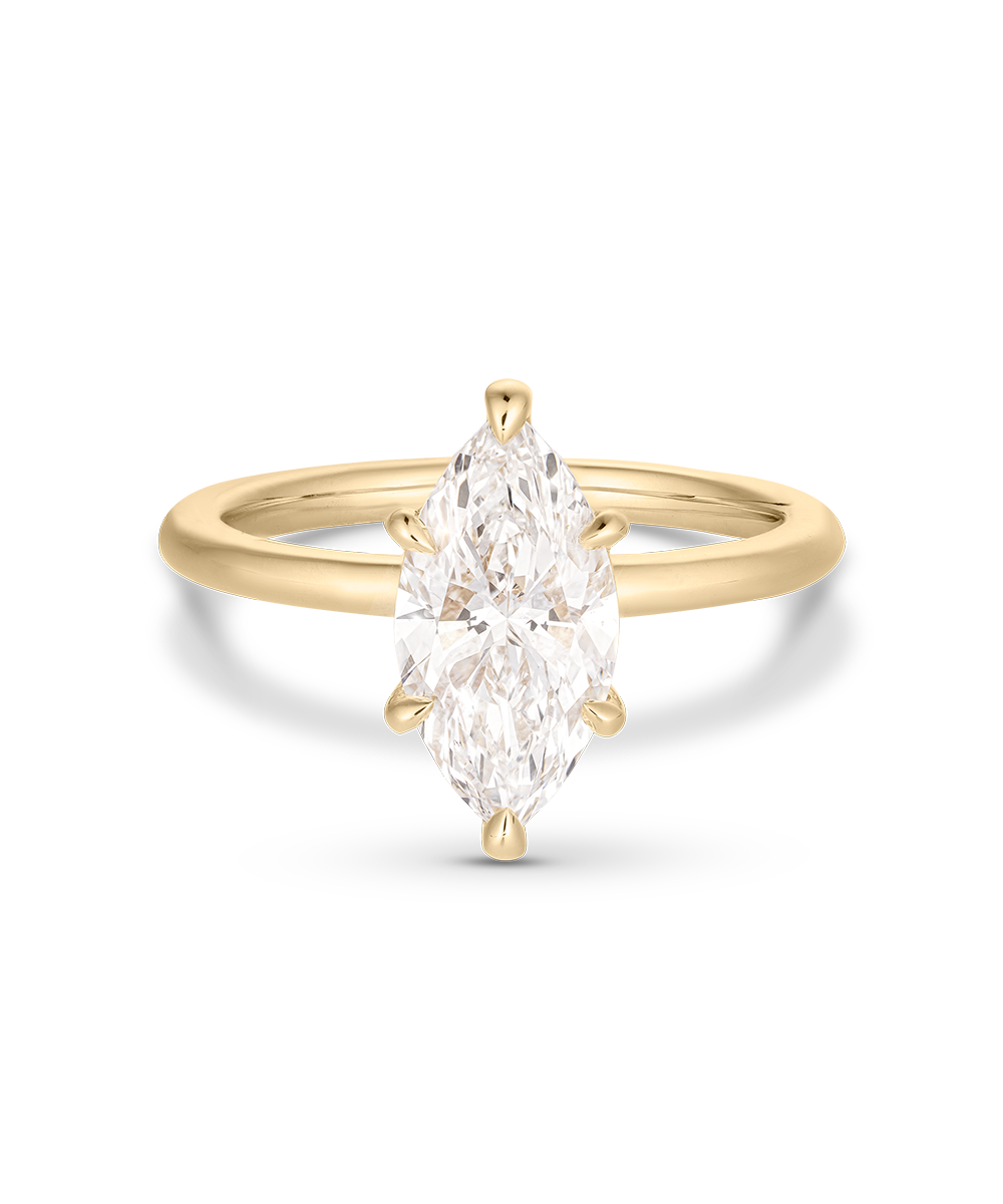 Monique 1.51ct Marquise Diamond Solitaire Engagement Ring