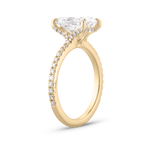 Cate 2.52ct Cushion Cut Engagement Ring with Diamond Band