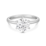 Jessica 2.53ct Brilliant Round Solitaire Diamond Engagement Ring