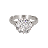 The Daisy Cluster Diamond Ring