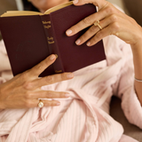 Genevieve Champagne Diamond Engagement Ring classajewellers