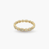 Elowen Bead Set Diamond Band