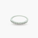 Celeste Bead Set Diamond Band