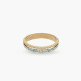 Siena Two Tone Diamond Band