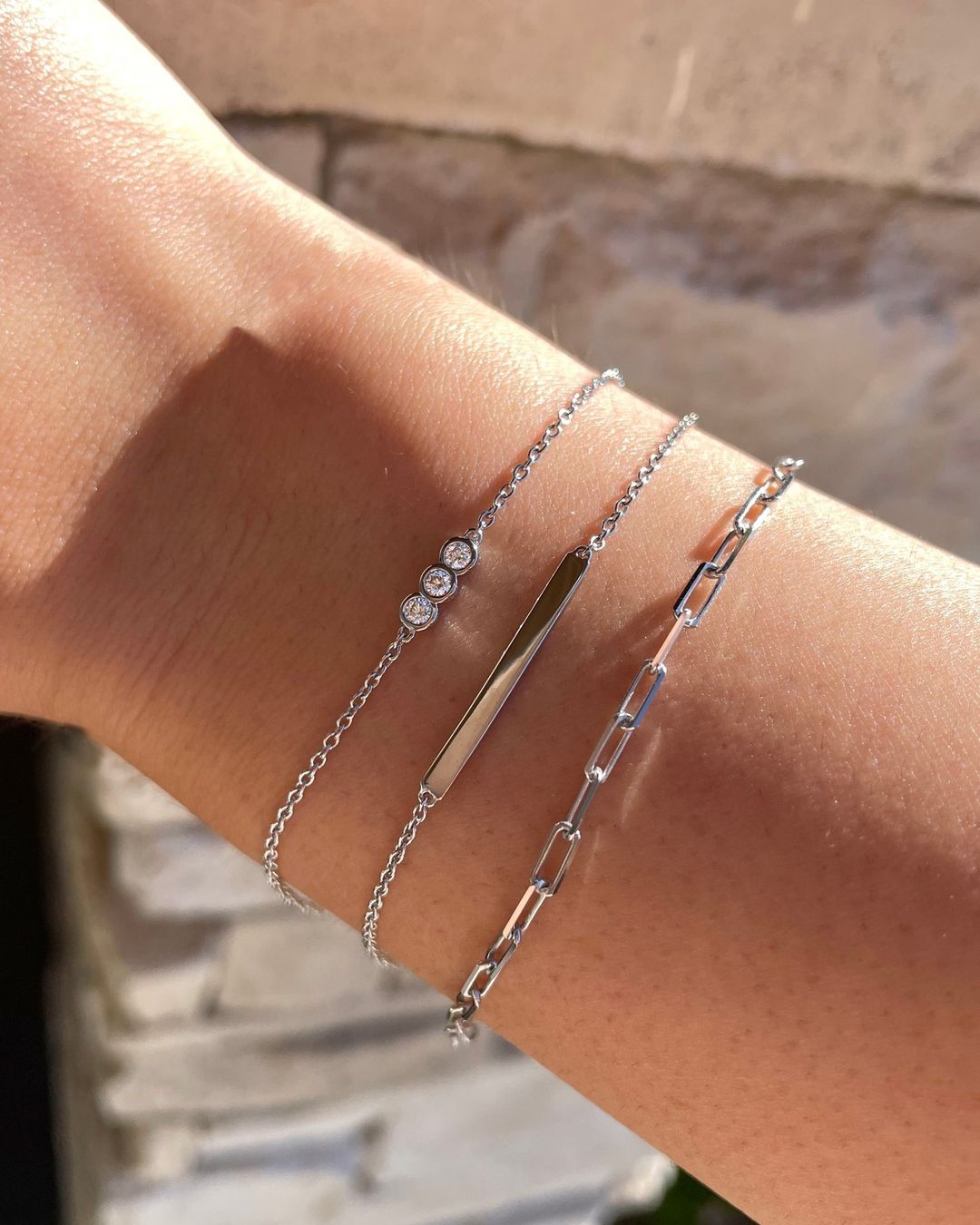 Linked for Life Starlight Trio Bracelet