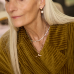 Birthstone T-Bar Pendant - Yellow Gold classajewellers