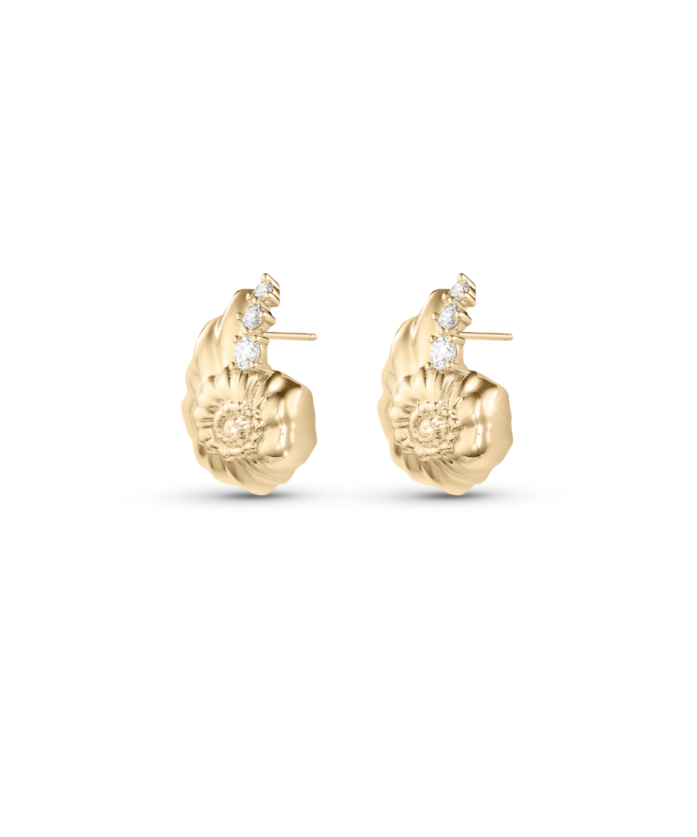 Ariel Shell Earrings
