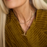 Vivienne Bezel Tennis Necklace classajewellers