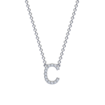Diamond Initial Necklace