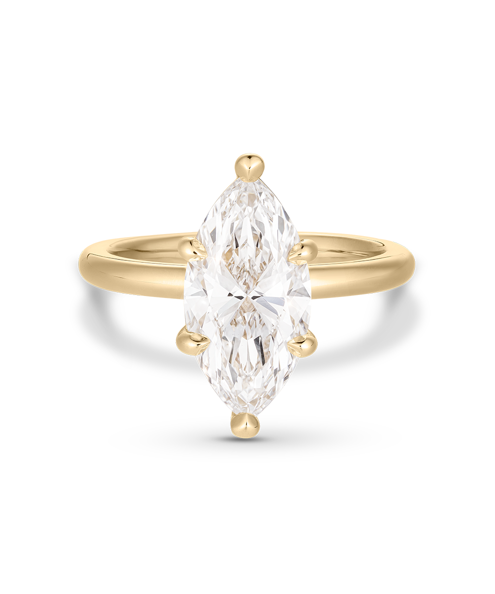 Monique 3.01ct Marquise Diamond Solitaire Engagement Ring