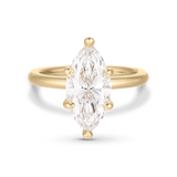 Monique 3.01ct Marquise Diamond Solitaire Engagement Ring