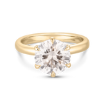 Jessica 3.01ct Brilliant Round Solitaire Diamond Engagement Ring