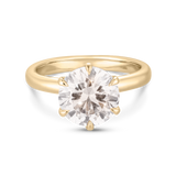 Jessica 3.01ct Brilliant Round Solitaire Diamond Engagement Ring