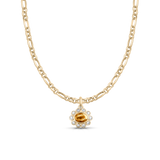 Ophelia Pendant - Citrine classajewellers