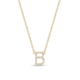 Diamond Initial Necklace