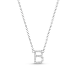 Diamond Initial Necklace