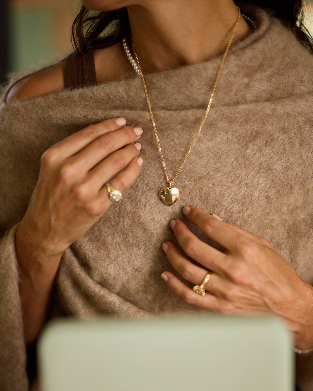 Genevieve Champagne Diamond Engagement Ring classajewellers